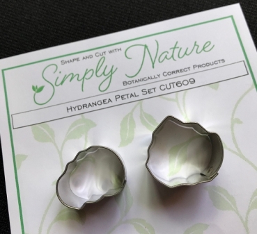 Hydrangea Petal Cutter Set (Design #1-C) By Simply Nature Botanically Correct Products®